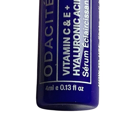 Odacité Vitamin C&E + Hyaluronic Acid Brightening Serum 4ml NEW - Picture 3 of 3